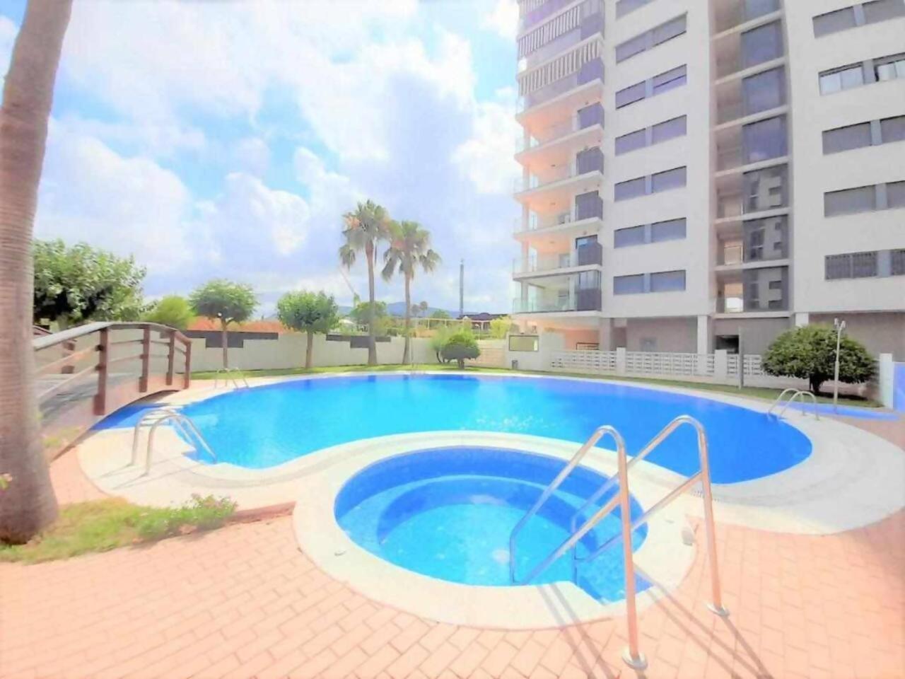 Ayf 200M Del Mar 2 Piscinas Pista De Padel Y Gym Appartement Oropesa del Mar Buitenkant foto