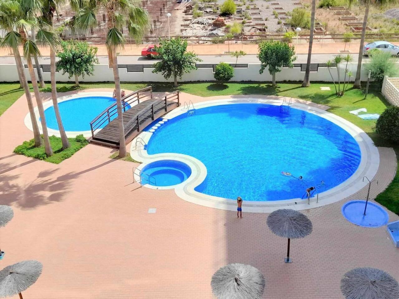 Ayf 200M Del Mar 2 Piscinas Pista De Padel Y Gym Appartement Oropesa del Mar Buitenkant foto